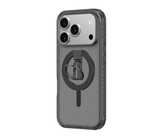 AmazingThing Titan Pro Grip Ring Set iPhone 17 Pro MagSafe czarne - 1483814 - zdjęcie 2